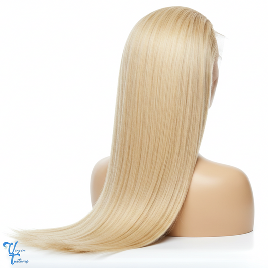 613 BLONDE SILKY STRAIGHT WIG