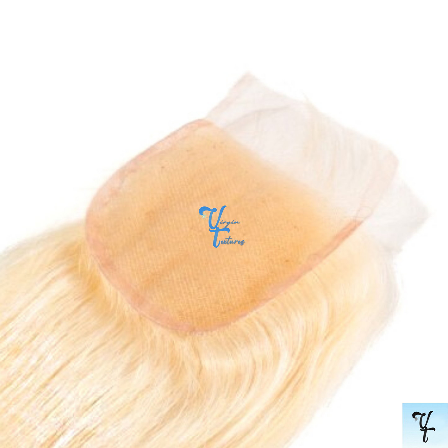 613 BLONDE SILKY STRAIGHT CLOSURE