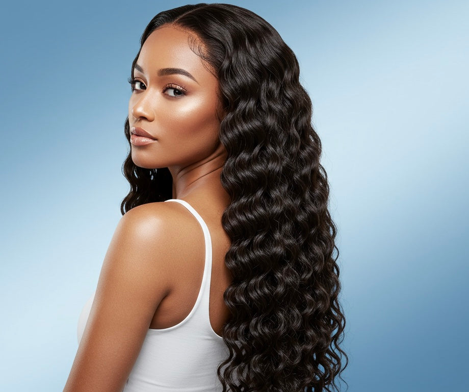 HD DEEP WAVE LACE FRONTAL WIG