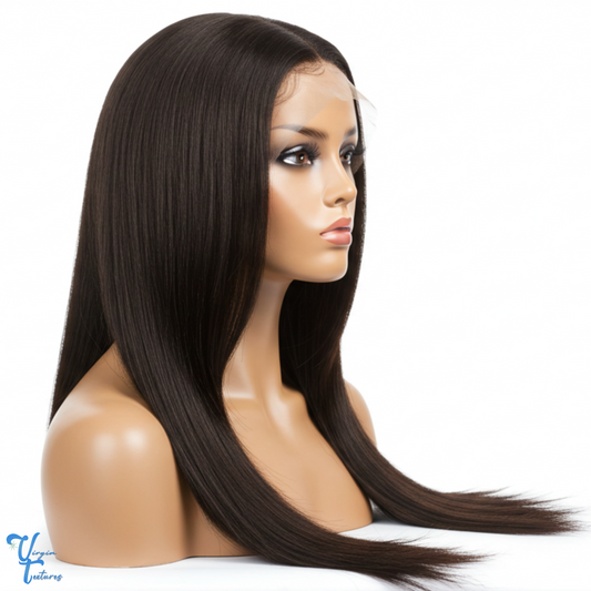 SILKY STRAIGHT LACE FRONTAL WIG